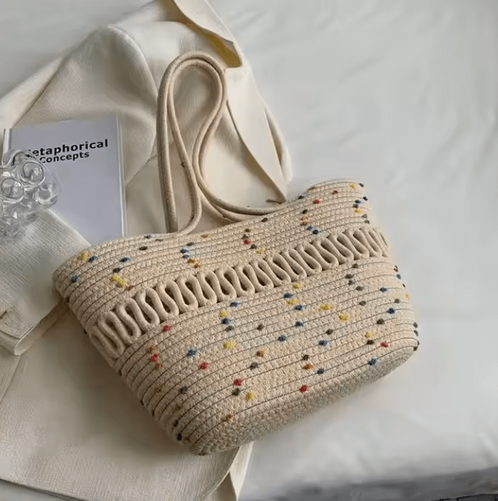 Confetti Tote β Colorful Handwoven Rope Bag - Choices
